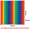 12x12 Multiplication Quick Push Pop Bubble Fidget Math Games, Times Table Numbers Counting Stationery Educational Toys for Kids 2