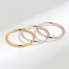 F.I.N.S 925 Sterling Silver Thin Ring Minimalist Smooth Lines Rose Gold Ladies Stackable Engagement Finger Fine Jewelry JT1200 4