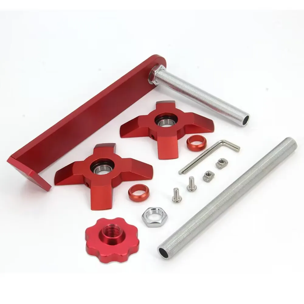 mise niveau du kit de support de bobine de filament avec support rotatif de roulement pour ender imprimante