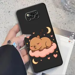 Stylish Capybara Phone Case - Soft Protective Back Cover for Poco C71 (Mix01)