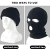 Winter Men Hat Army Tactical Mask 3 Hole Full Face Mask Ski Mask Winter Cap Balaclava Motorbike Motor Bicycle Helmet Full Helmet 4