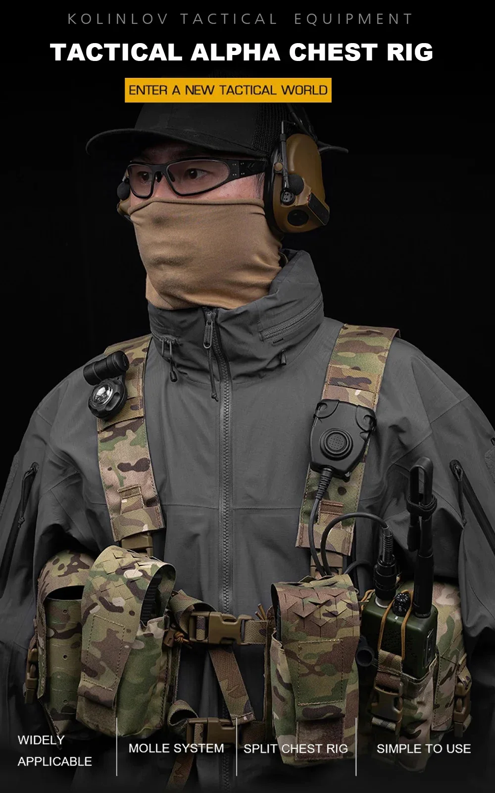 Spiritus Systems スピリタスシステム 34 Alpha Chest Rig 34
