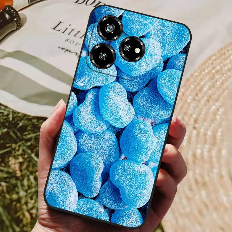 Luxury Painted Silicon Phone Back Cover - Protective Shell Design