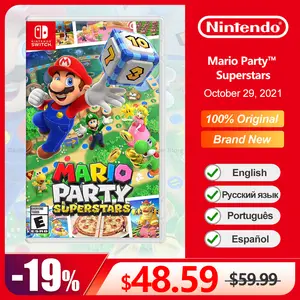 Nintendo Switch Game Card, Oled, Mario Party, Superstars, Ofertas de jogos  Switch, Versão dos EUA, Lite Switch, Cartão de jogo físico - AliExpress