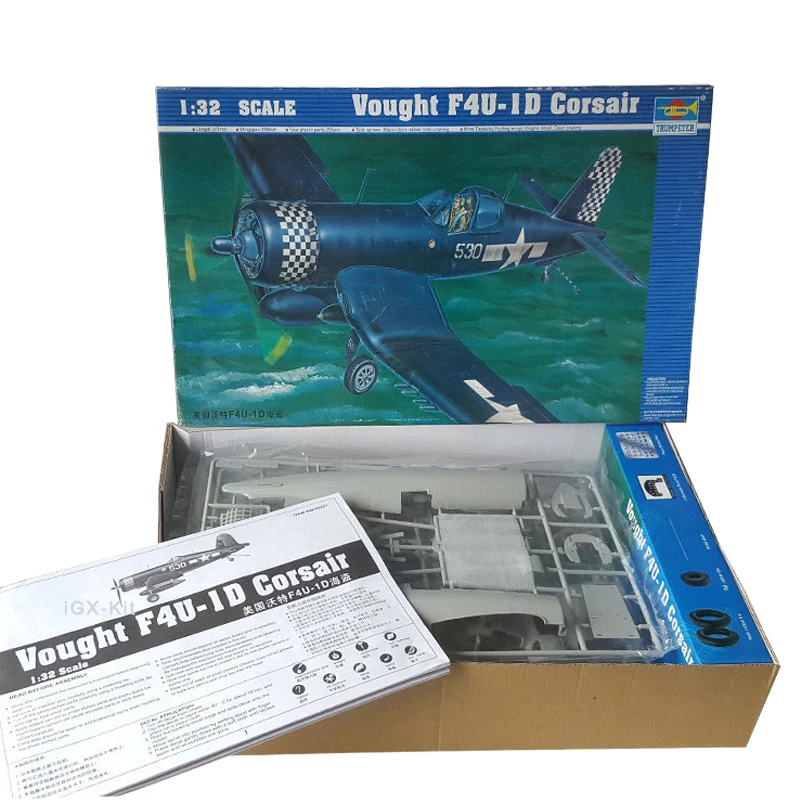 Maquette Trumpeter Vought F4U-1D Corsair 1/32 - Neuf Réf Trum02221
