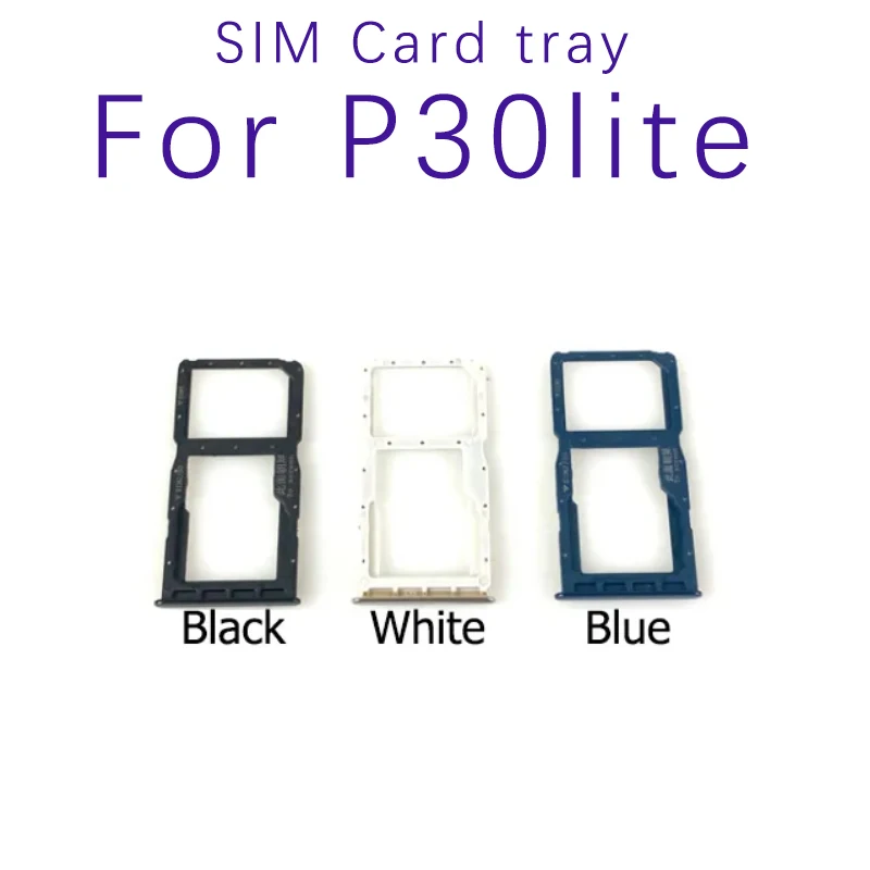 

For Huawei P30 Lite Nova 4e Sim Card Slot Tray Holder Sim Card Reader Socke