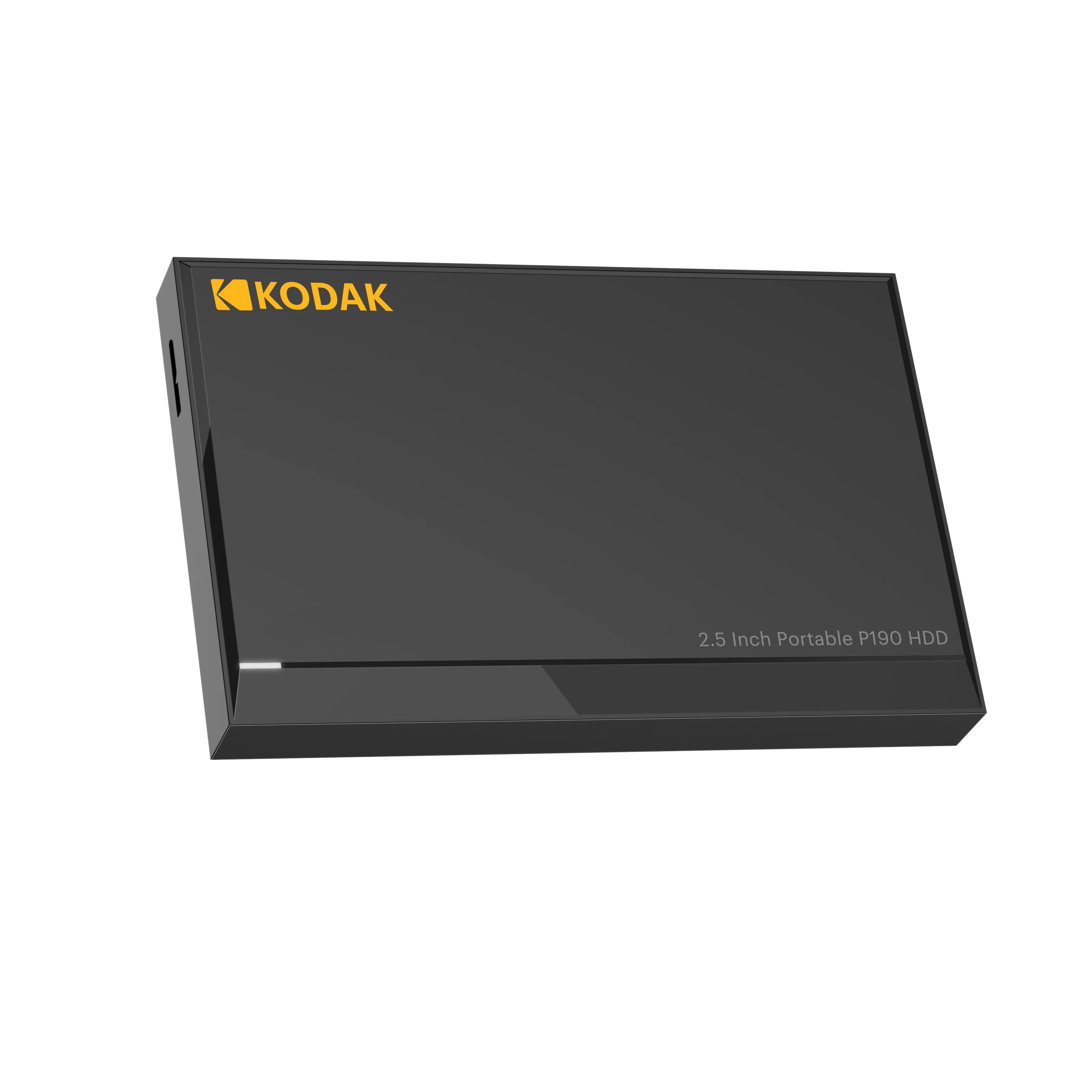 Kodak Portable Hard Drive P190 2.5" 500G/1TB PHDD 5Gbps Mobile Hard Drive Disk SSD External Storage PHDD for PS4/PS5 Xbox Mac PC