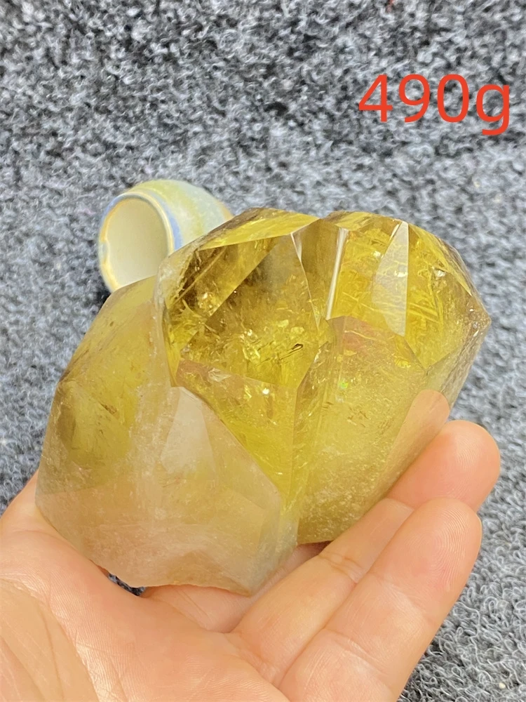 300ｇ　シトリンクラスター　置物　財運　K12 300g シトリンクラスター 置物 財運 K12