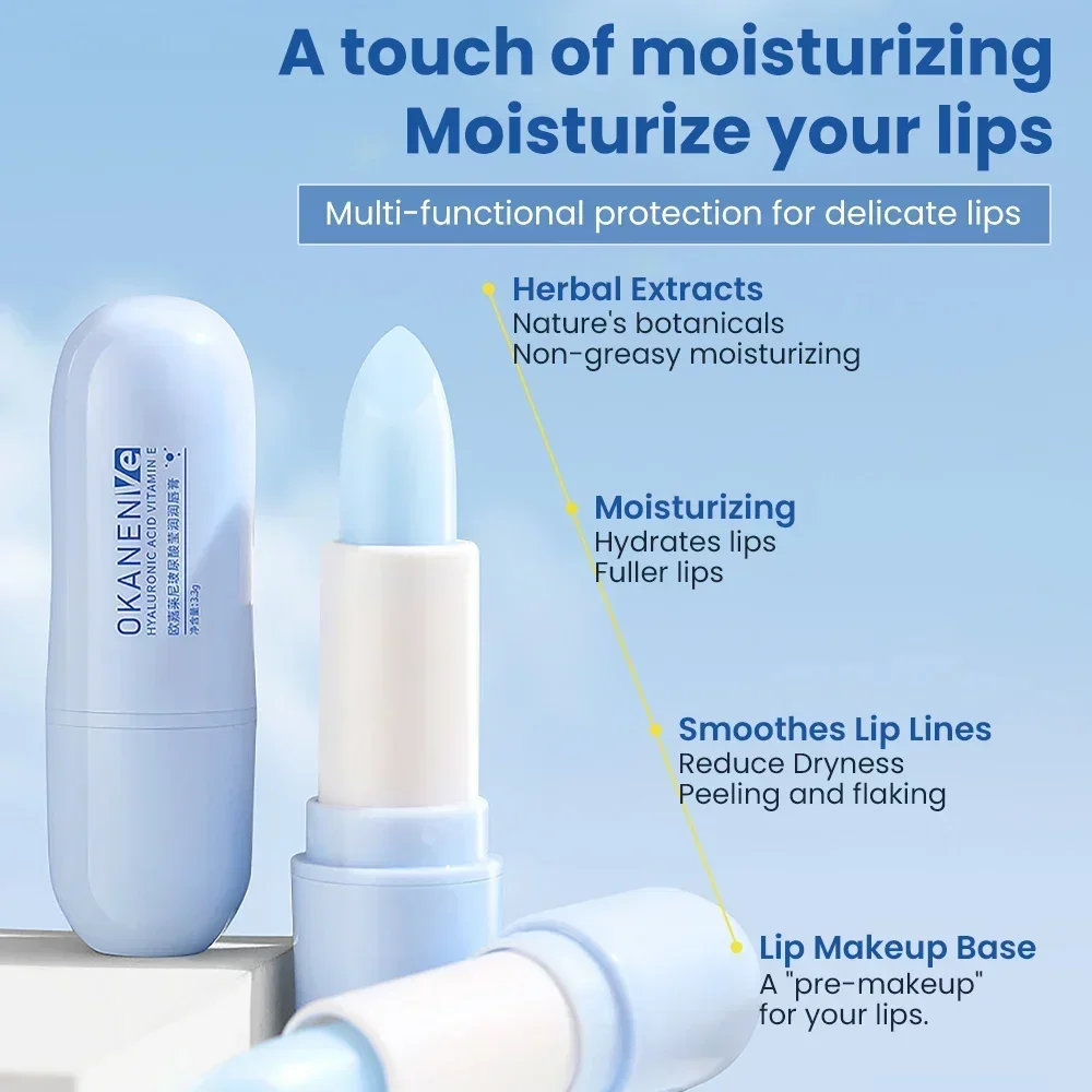 Moisturizing Lip Balm Vitamin E Lip Balm Women's Lipstick Primer Moisturizing Anti-crack Moisturizing Lip Balm 4