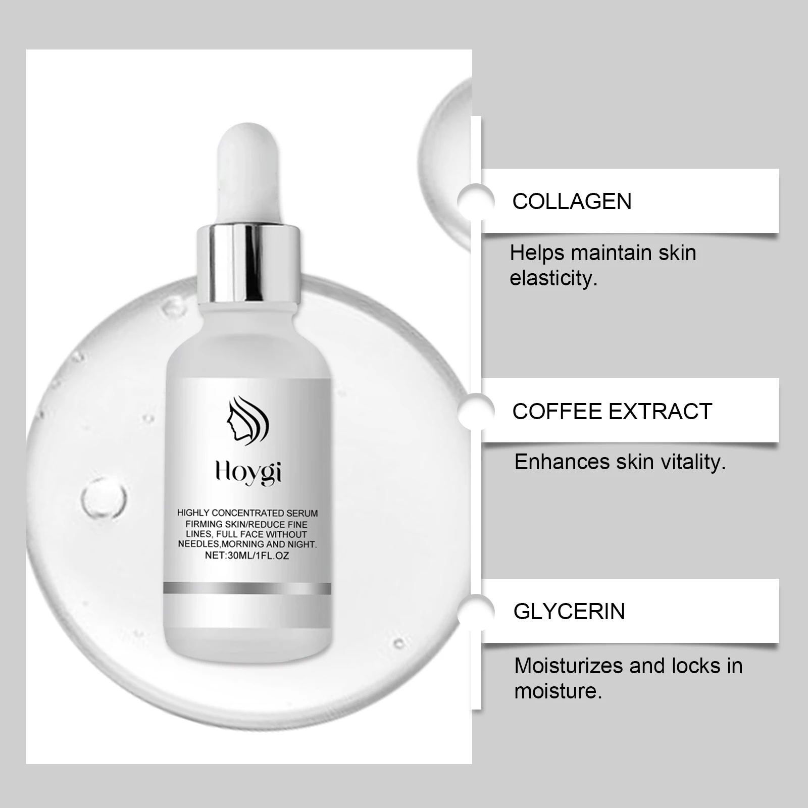 Remove Large Pores Serum Lactic Acid Facial Pore Shrinking Repairing Products Pore Minimizing Firming Smooth Korean Skin Care 3