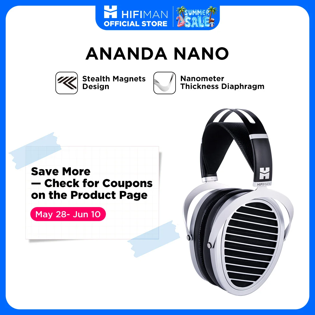HIFIMAN ANANDA NANO レビュー｜これは満足度高し！解像度特化の開放型