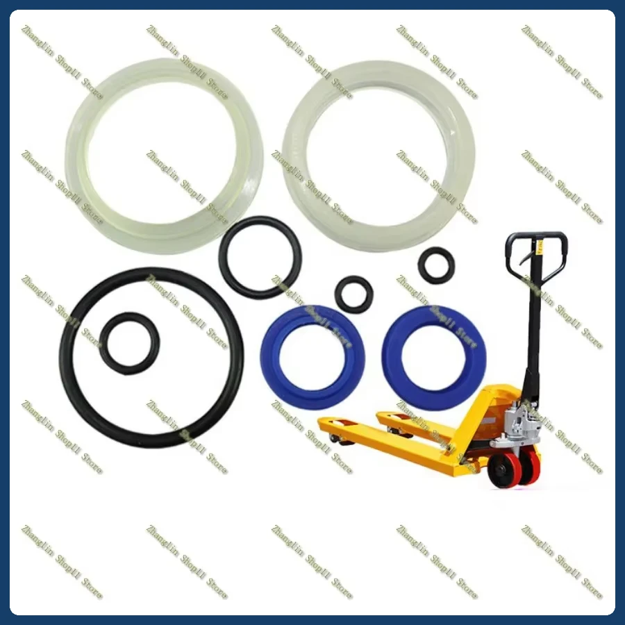 1set Forklift Moving Truck Hydraulic Cylinder Oil Seal AC Oil Cylinder Repair Kit DF Sealing Ring Manual Forklift Part for Noli