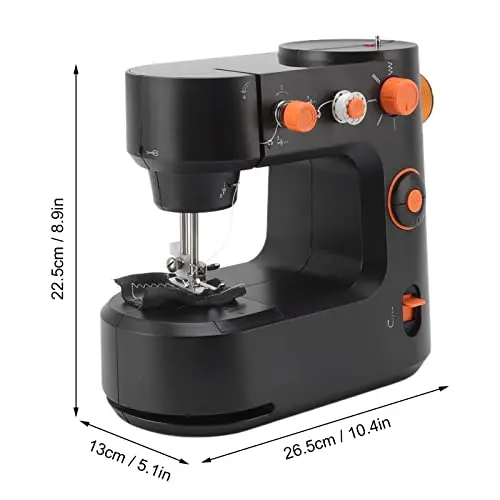 Máquinas de coser eléctricas pequeñas para el hogar de alta gama, herramientas de costura de ropa, máquinas de coser y bloqueo de bordes eléctricas portátiles