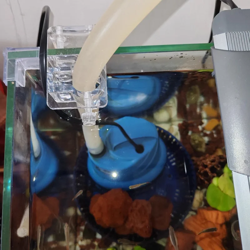 Acrylic Aquarium Fish Tank Glass Pipe Clamps