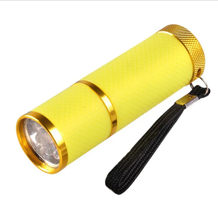 3Pcs Portable UV Nail Dryer - Mini 9 LED Flashlight