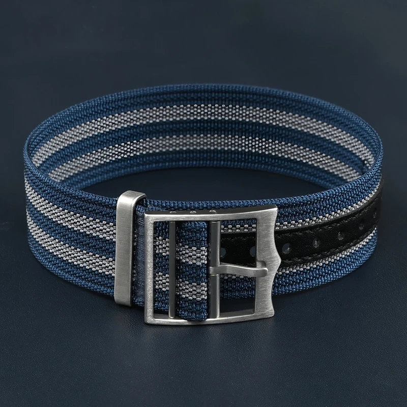 Durable Nylon Waterproof Sport Bracelet - Military-Inspired Watch Strap, No-Scratch Design