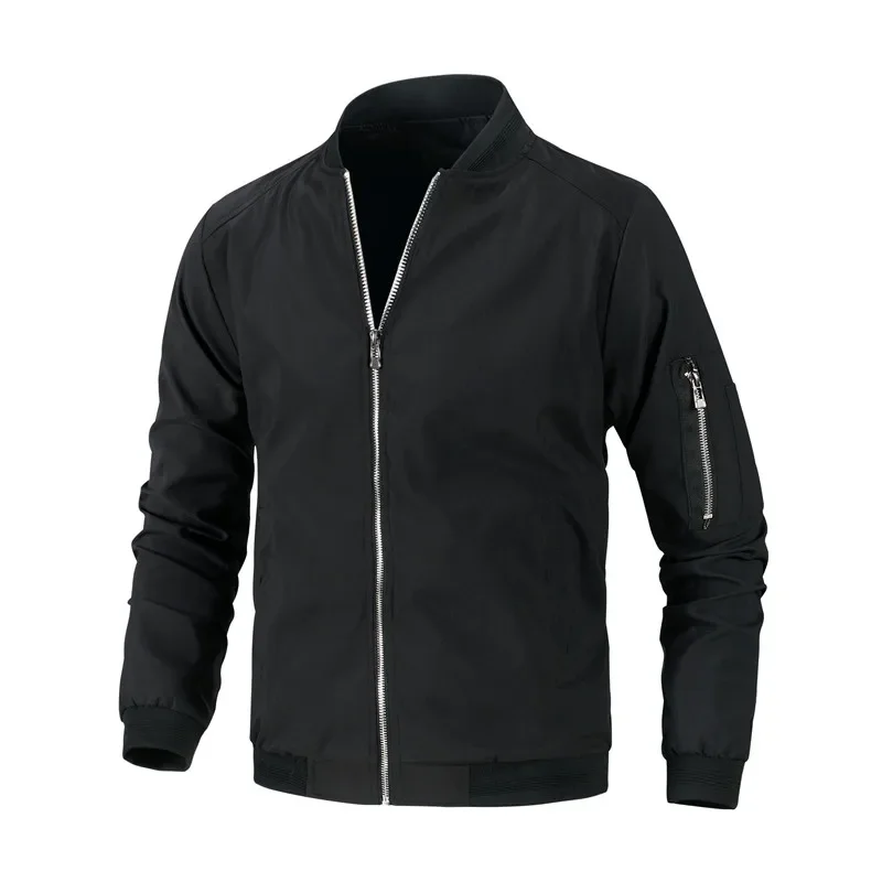 Spring Autumn Men Casual Jacket Coats Mens Windbreaker Bomber Waterproof Jacket Men Outdoor Oversize 6XL Jackets Coats Male