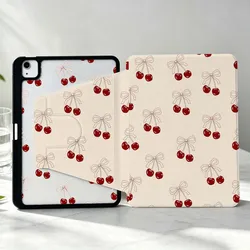 Luxury Cherry 360° Rotation Stylus Storage Tablet Case for Galaxy Tab S11 Ultra (349XZPTA3801CKKHE)