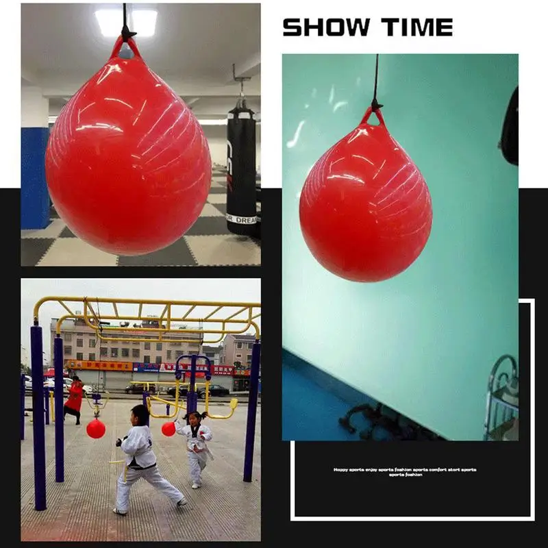 Water Boxing Punching Bag Household PVC PU Leather Sport Speed Boxing Bags Fitness Training Balls Equipment