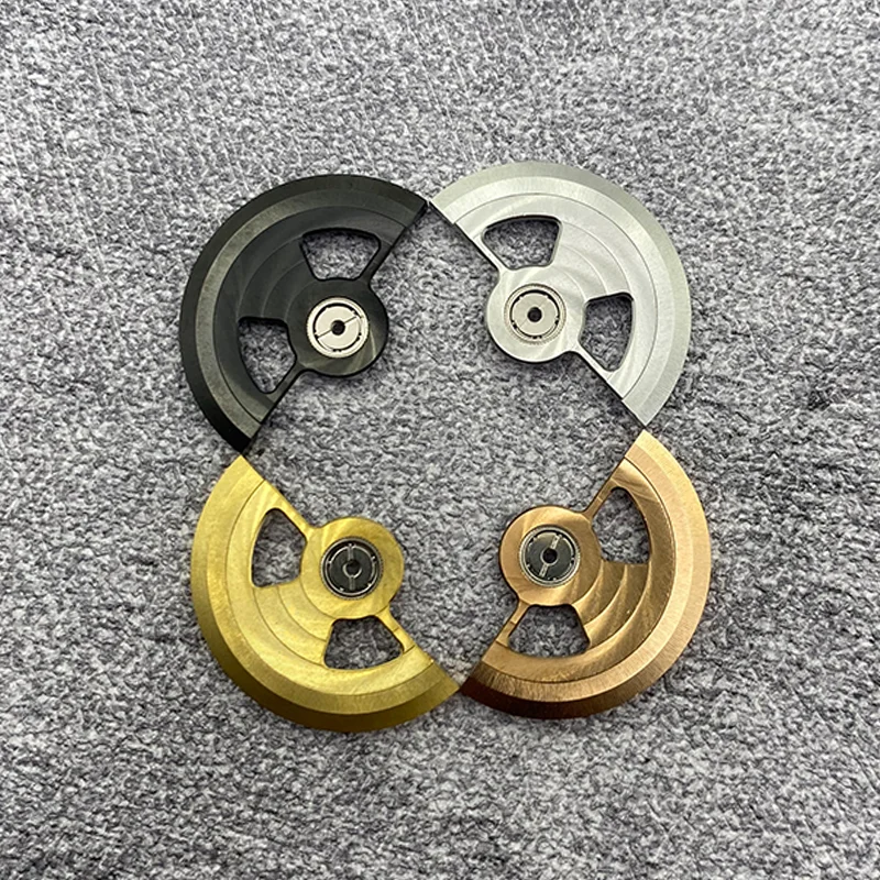 NH35 Automatic Hammer Rotor Fit For Seiko SK007 SPRD 4R35 4R36 Movement Rotor New Skeleton  Automatic Hammer Rotor