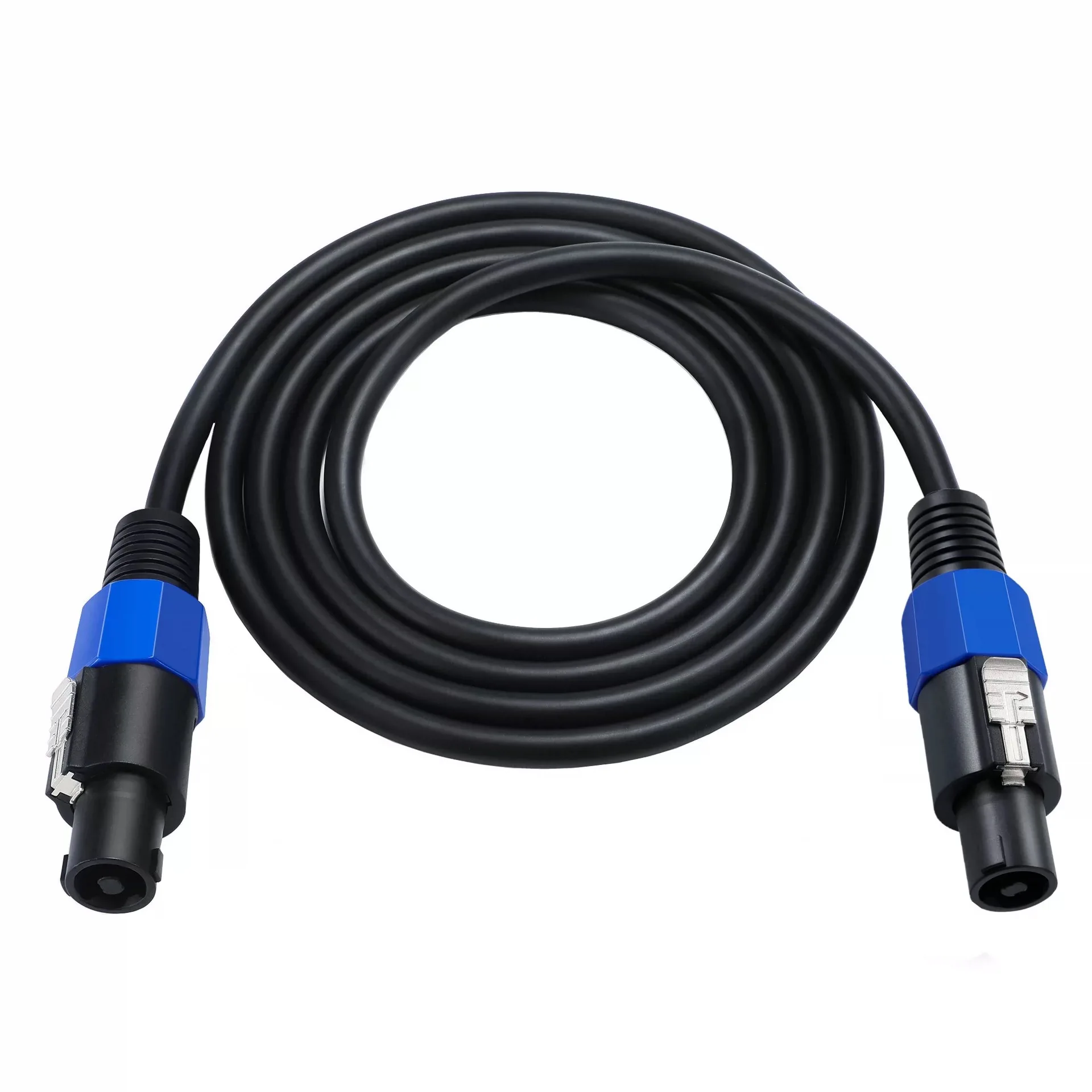 Cavi audio Speakon maschio a Speakon maschio Cavo audio professionale in rame Cavo di prolunga per altoparlante DJ Cavo da 3 5 10 m con twist lock - immagine 4