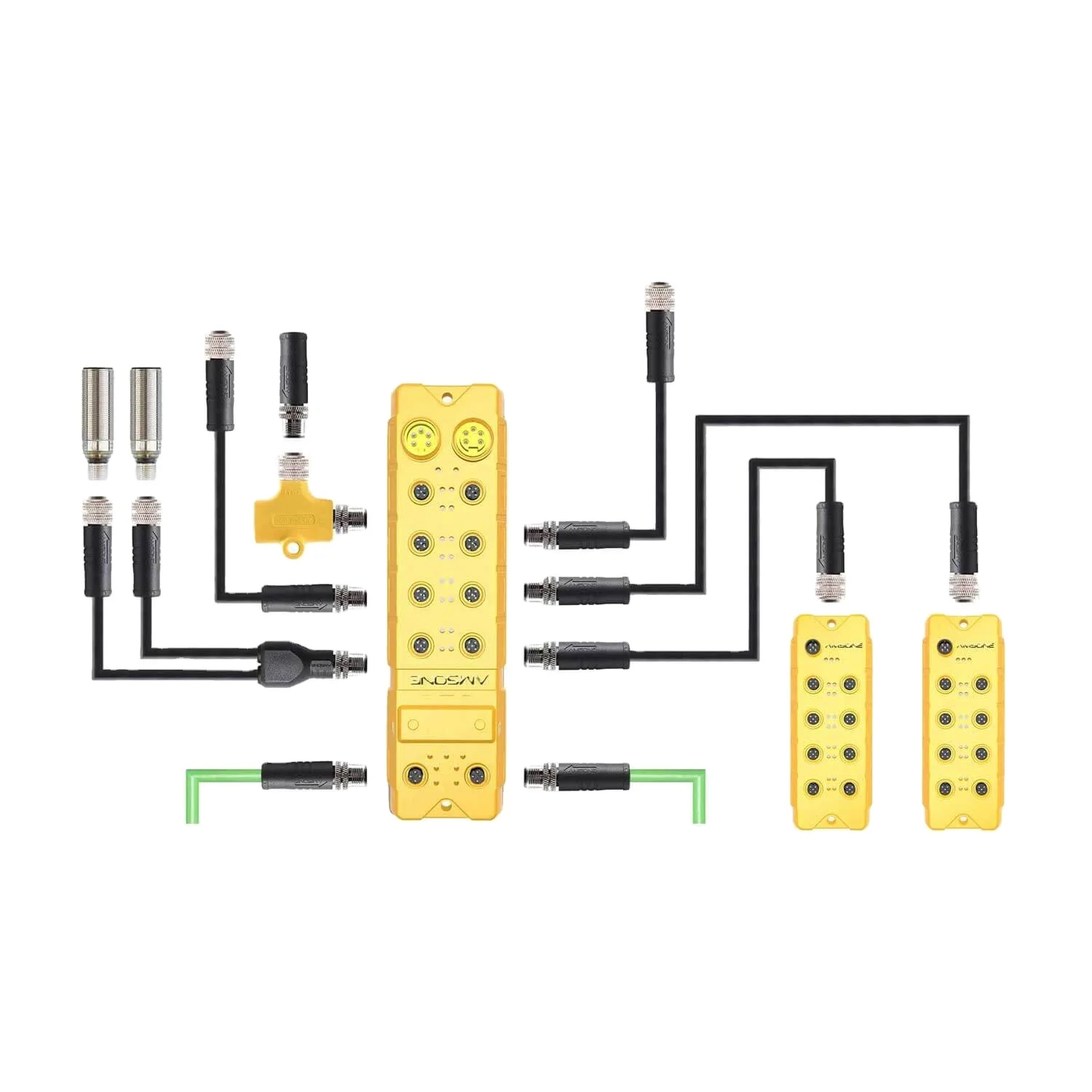 Amsone I/O I O Io Link Master Sensor Module Box Connettori Ethernet Elettrici Attuatore Per Automazione Meccanica Robotica