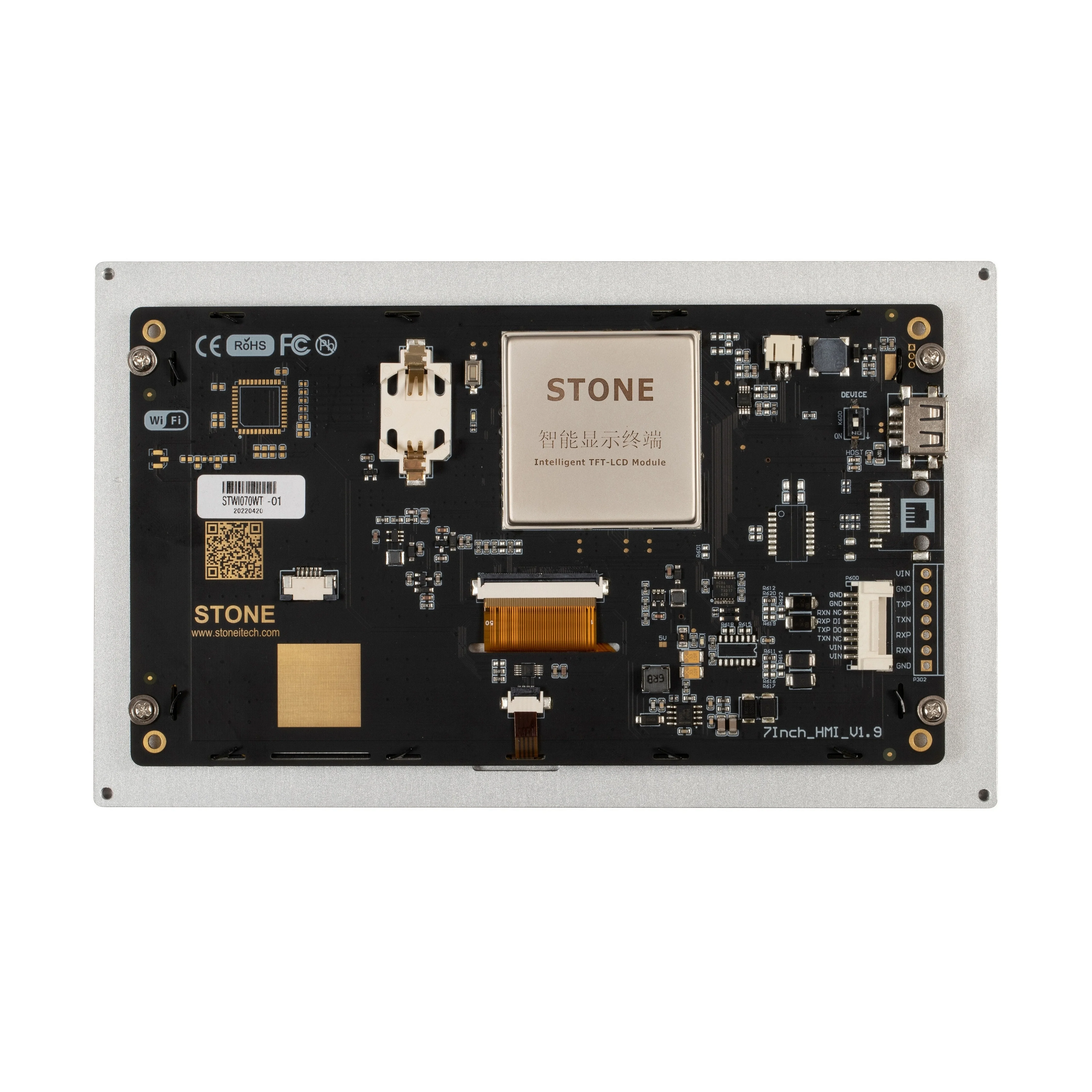 

STONE 7 Inch TFT LCD Touch Screen Display Module With Driver Board