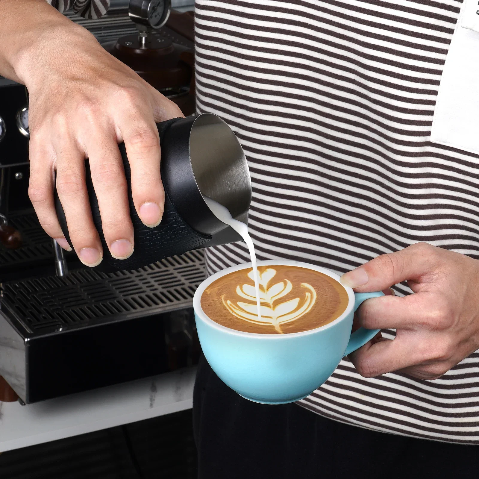 إبريق حليب ستانلس ستيل أدوات قهوة