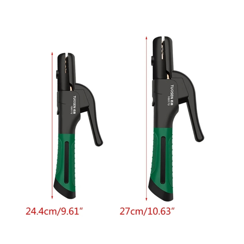 Y1UB Welding Electrode Holder Pliers Welding Clamp 600A/800A Welding Electrode Holder Stick Welding Rod Non-Slip Handle Clamp 6