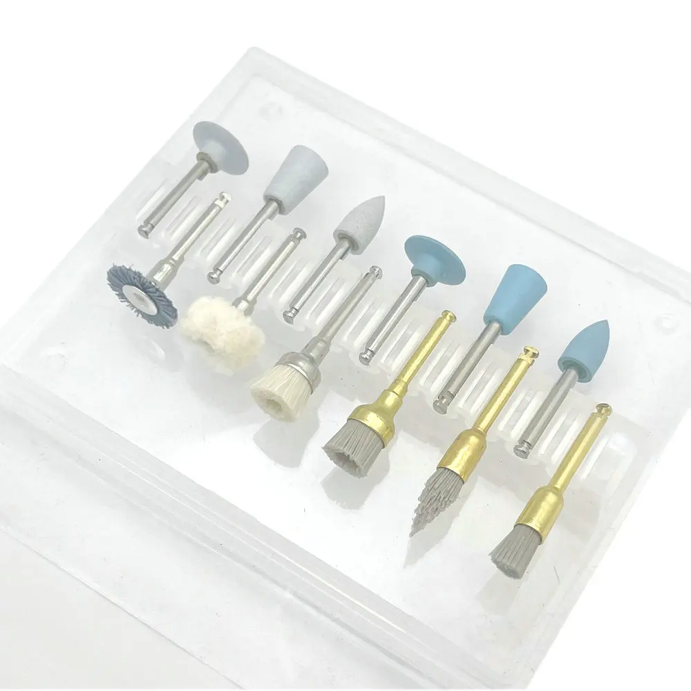 12 قطعة طقم تلميع مركب للأسنان RA 2.35 مللي متر لل...