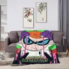 Cute D-Dexters L-Laboratory Blanket Skin friendly comfort warm soft plush blanket suitable sofa living room office bedroom 3