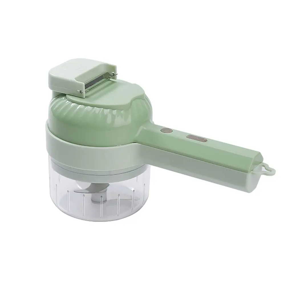 Mini Picador De Verduras Eléctrico, Cortador De Verduras Eléctrico De Mano  4 En 1, Seguro, Fácil De Limpiar, Carga USB Para Cocina ANGGREK Electric  Onion Chopper