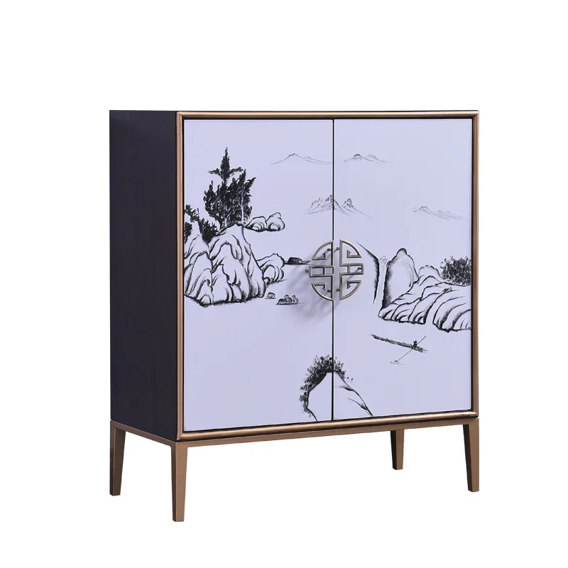 

Chinese style foyer cabinets, hand painted wine cabinets, minimalist classical screen cabinets, light luxury foyer cabinets