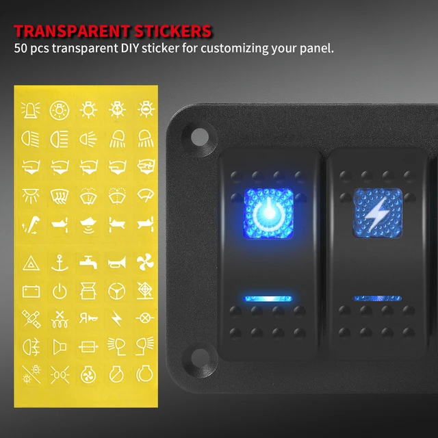 편리함과 안전의 최적의 조화를 위한 방수 해양 스위치 패널