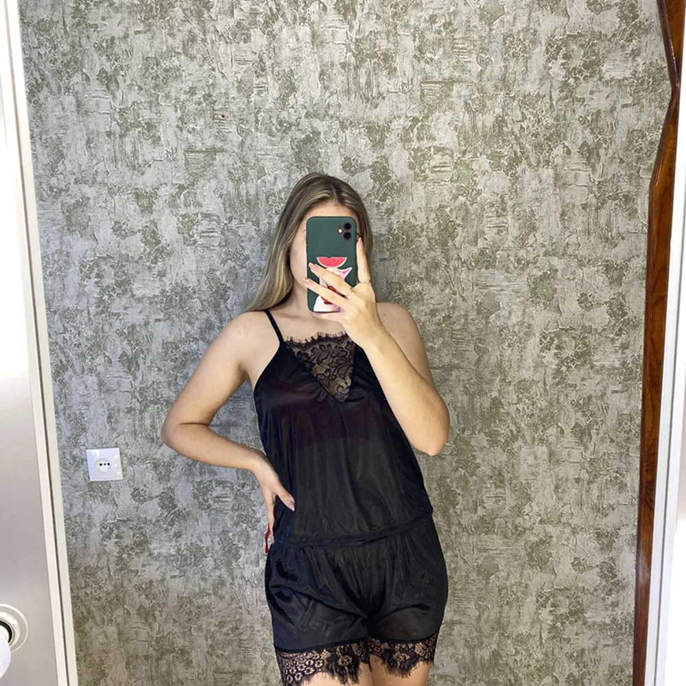 Sexy Lingerie Silk Nightgowns Satin Sleepwear Red Women Sleeveless Nighties Nightdress Nightwear Nightshirt Pijama Mujer women lingerie,women nightgowns,women nightdresses,sleeping dress