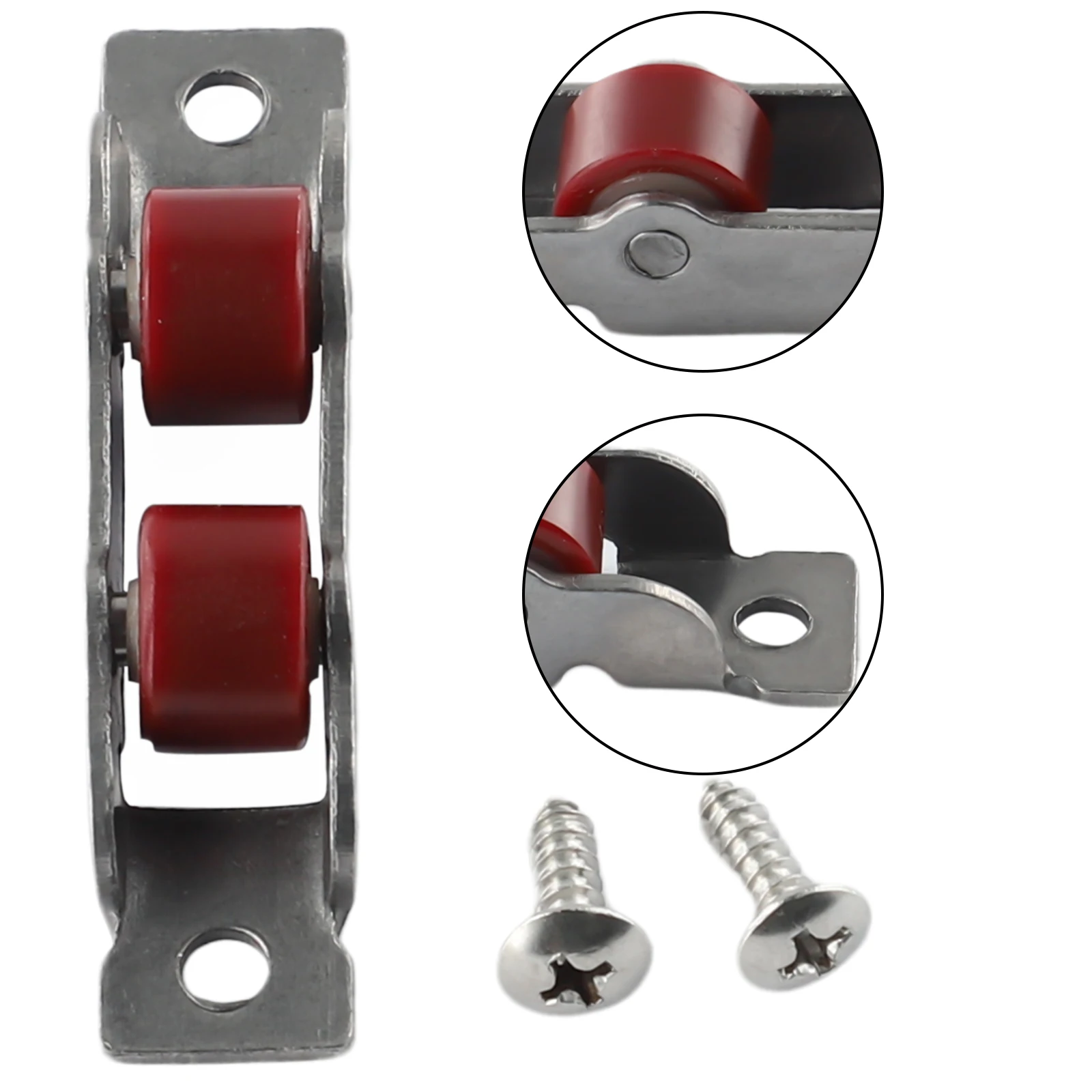 Description Picture 6 of itemDoor Hardware Door Sliding Roller Pulley Sliding Door Roller Runner Wheel Stainless Steel Track Pulley Hot Sale