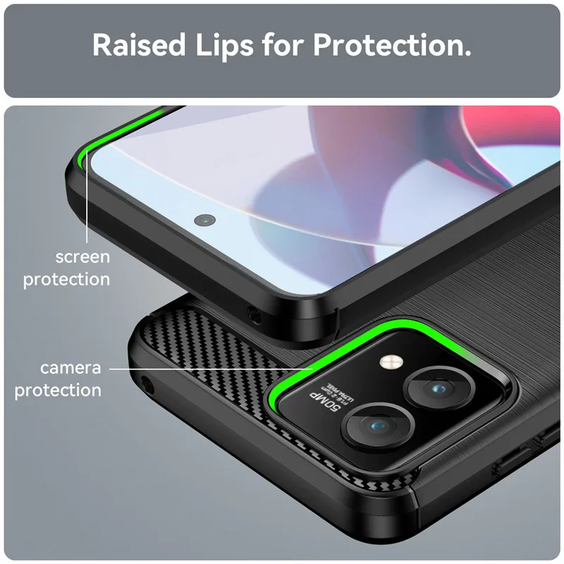 For Motorola Moto G Stylus 5G 2023 Case For Moto G Stylus 5G Cover 6.6 inch Shockproof Soft Silicone Protective Bumper