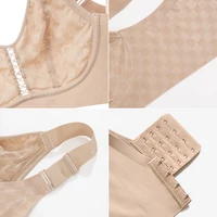 Summer Cool Mesh Large Breast Bra C-G Cup Slim 3D Breathable Invisible Ultra-Thin 0.1cm Stable Shock Resistant Fabric Underwear - Image 5