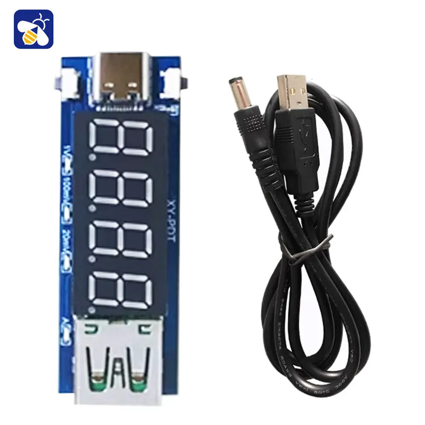 

Type-C PD fast charging trigger decoy DC digital display voltage ammeter test test meter full protocol PPS