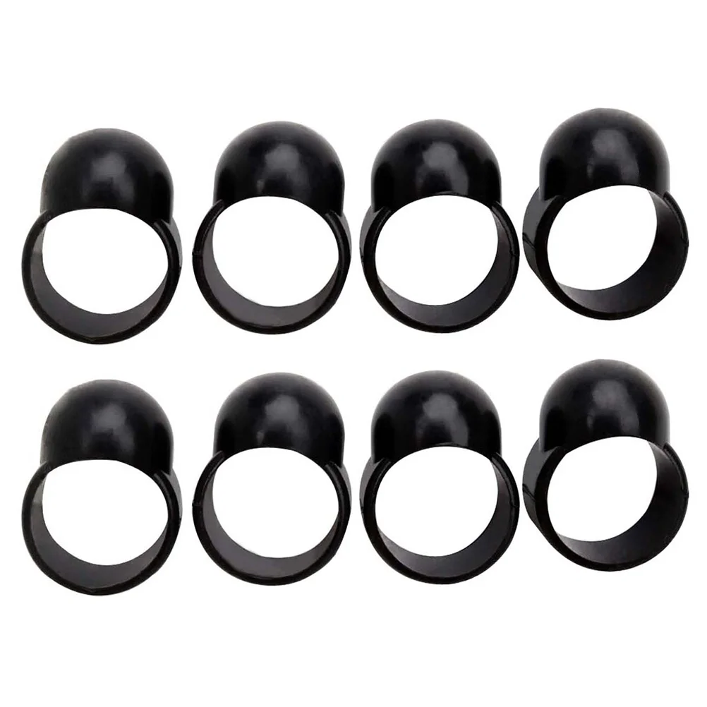 8 Pcs Ethereal Drum Finger Cots Pick for Beginner Percussion Instrument Accessories Plastic Picks Tongue musical percussion instruments