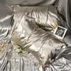 Silk Pillowcase Real  Natural Silk Pillowcase Mulberry Silk Pillowcase  2pc 1