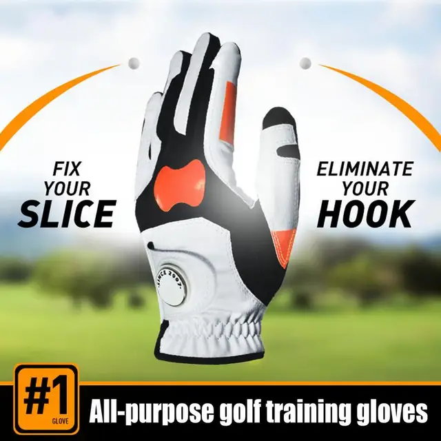 Left Hand Golf Gloves Grip Trainer Reduce Golf Hook Ball Corrector Gloves  Golf Chipping Correction Gloves For Golf Training 4