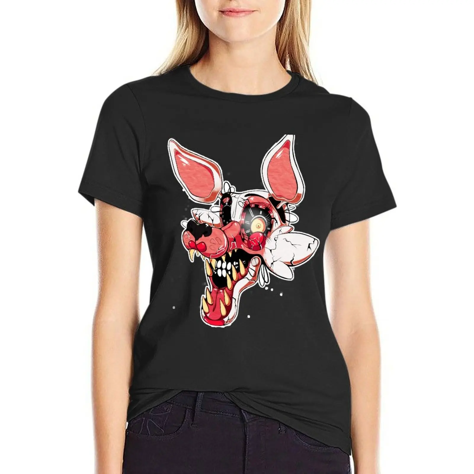 

Женская футболка с принтом животных