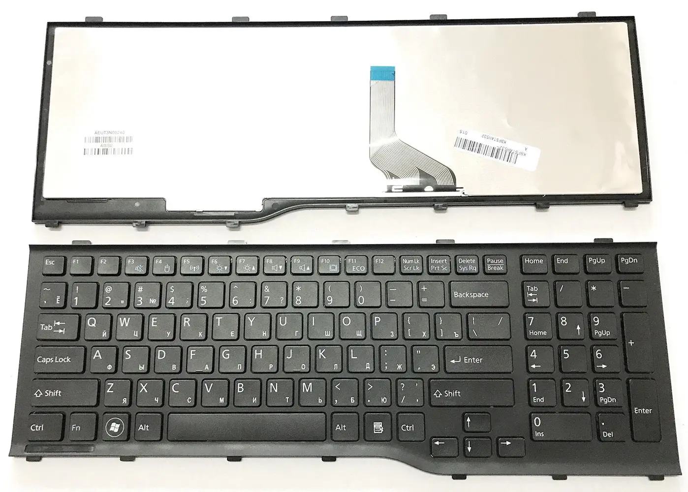 米国/SP/RU/英国新しいキーボード富士通 Lifebook AH532 A532 N532