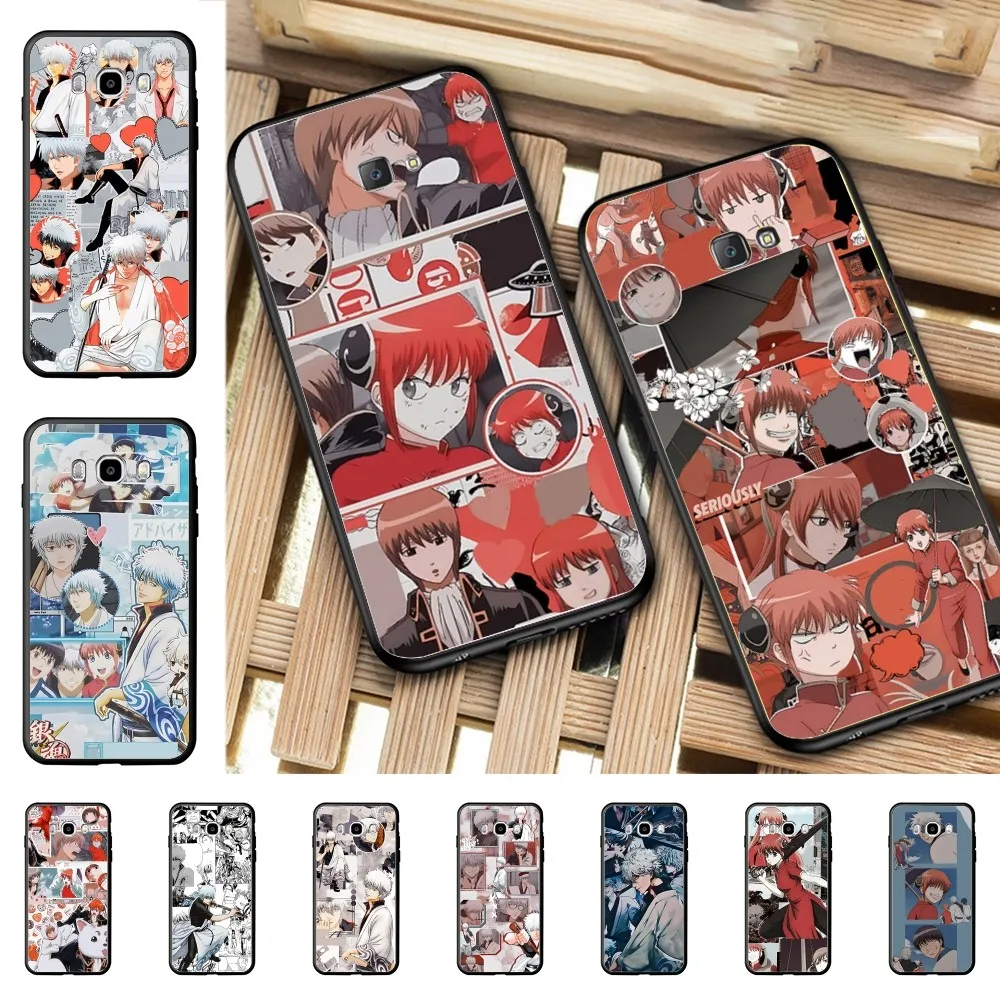 

Anime Gintama Phone Case For Samsung J 7 plus 7core J7 neo J6 plus prime J6 J4 J5 Mobile Cover
