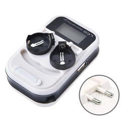Rechargeable Lithium Coin Button Battery Charger (EU Plug - with USB)