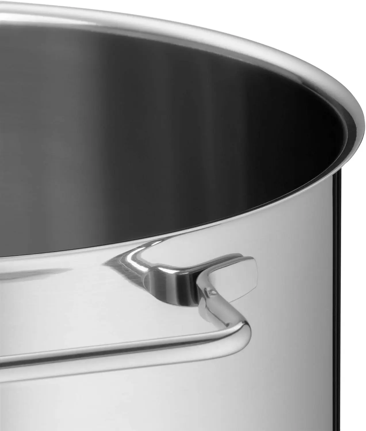 Pasta Pot &Oslash; 24 cm Approx. 7L Pouring Rim Glass Lid Cromargan&reg; Stainless Steel Brushed Suitable for All Stove Tops Including