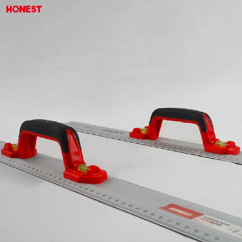 600mm/800mm High Precision Level Ruler Aluminum alloy Rule spirit level bi-color handle Measuring Tool