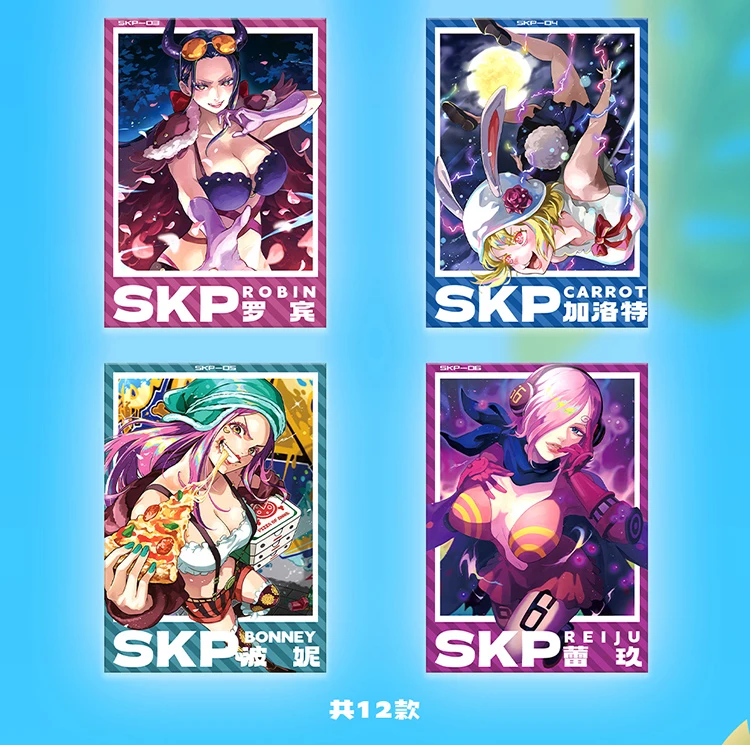 Wholesale Original Japanese One Piece Collection Cards Luffy Roronoa Sanji Nami TCG Anime Game Cards Children Birthday Gifts
