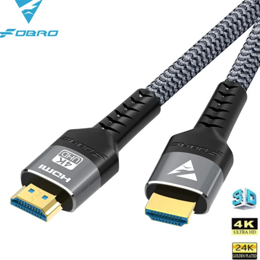 Ultra High-Speed 8K HDMI 2.1 Cable with eARC and HDR Support